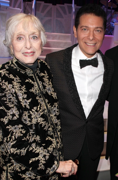 Michael Feinstein and Celeste Holm Photo