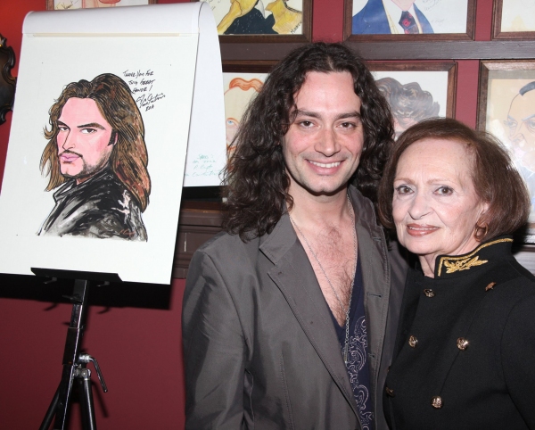 Photo Coverage: Constantine Maroulis Gets Sardi's Caricature Image