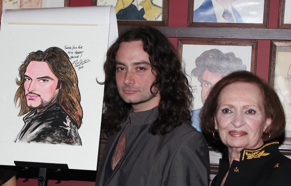 Photo Coverage: Constantine Maroulis Gets Sardi's Caricature Image