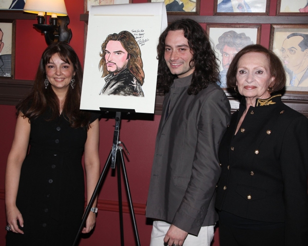 Photo Coverage: Constantine Maroulis Gets Sardi's Caricature Image