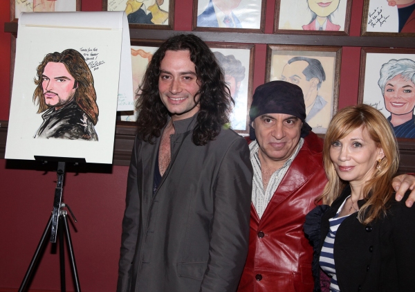 Photo Coverage: Constantine Maroulis Gets Sardi's Caricature Image