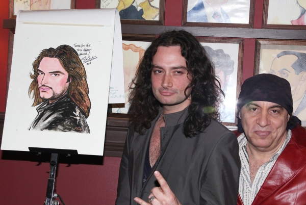 Photo Coverage: Constantine Maroulis Gets Sardi's Caricature Image