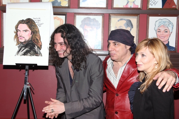 Photo Coverage: Constantine Maroulis Gets Sardi's Caricature Image