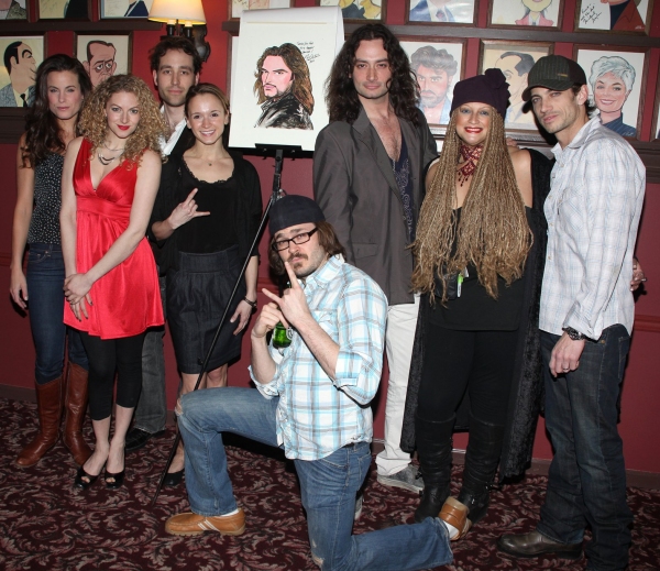 Photo Coverage: Constantine Maroulis Gets Sardi's Caricature Image