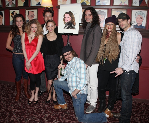 Photo Coverage: Constantine Maroulis Gets Sardi's Caricature Image
