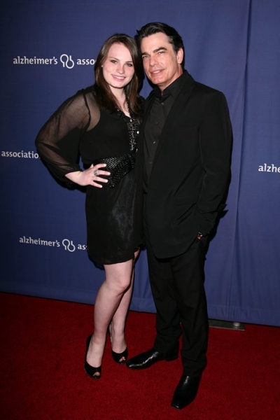 Kathryn Gallagher and Peter Gallagher Photo