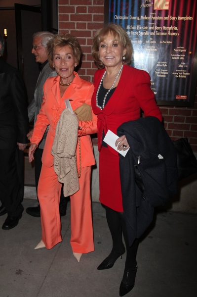 Judge Judy Sheindlin & Barbara Walters Photo