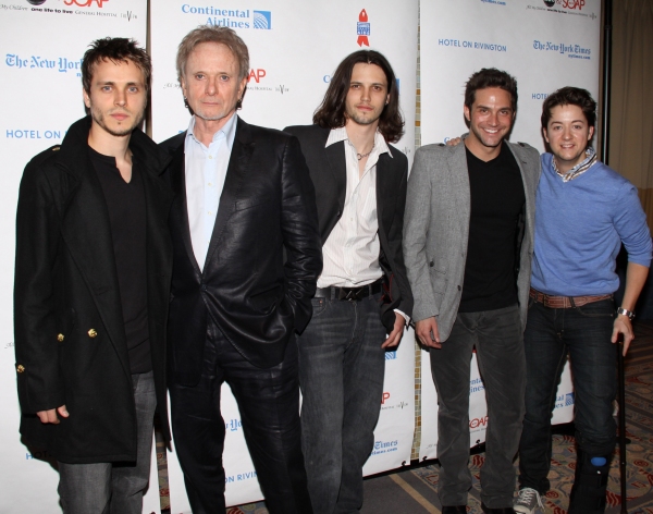 Jonathan Jackson, Anthony Geary, Nathan Parsons, Brandon Barash and Bradford Anderson Photo