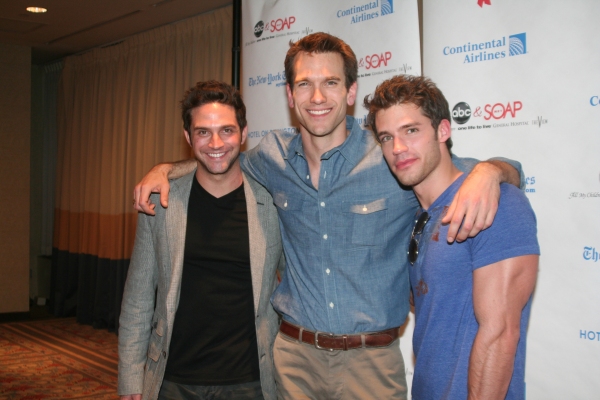 Brandon Barash, Adam Mayfield and David Gregory Photo