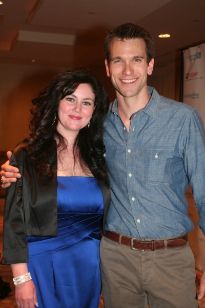 Co-Host Lee Andrea and Adam Mayfield Photo