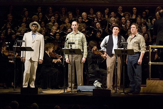 Photo Coverage: Fonda, Ebersole et al. in Collegiate Chorale's GRAPES OF WRATH Image