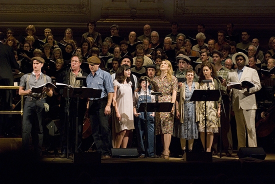 Photo Coverage: Fonda, Ebersole et al. in Collegiate Chorale's GRAPES OF WRATH Image