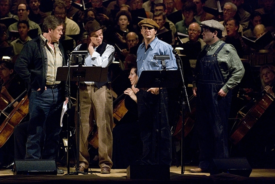 Photo Coverage: Fonda, Ebersole et al. in Collegiate Chorale's GRAPES OF WRATH 