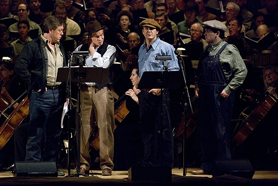 Photo Coverage: Fonda, Ebersole et al. in Collegiate Chorale's GRAPES OF WRATH Image