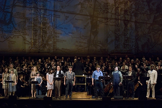 Photo Coverage: Fonda, Ebersole et al. in Collegiate Chorale's GRAPES OF WRATH Image
