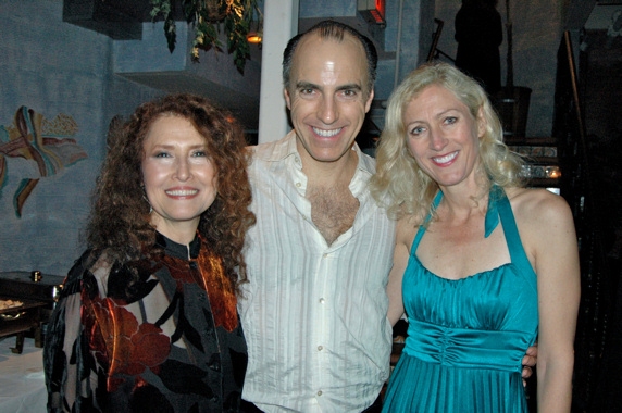 Melissa Manchester, William Michals and Stacia Teele Photo