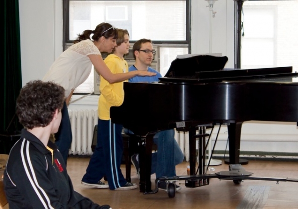 Photo Flash: A Class Act BILLY ELLIOT Workshop with Trent Kowalik & Thommie Retter Image