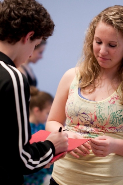 Photo Flash: A Class Act BILLY ELLIOT Workshop with Trent Kowalik & Thommie Retter Image