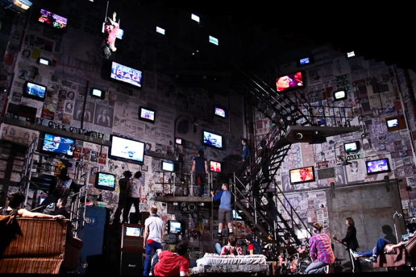 Photo Coverage: AMERICAN IDIOT Final Soudcheck! Image