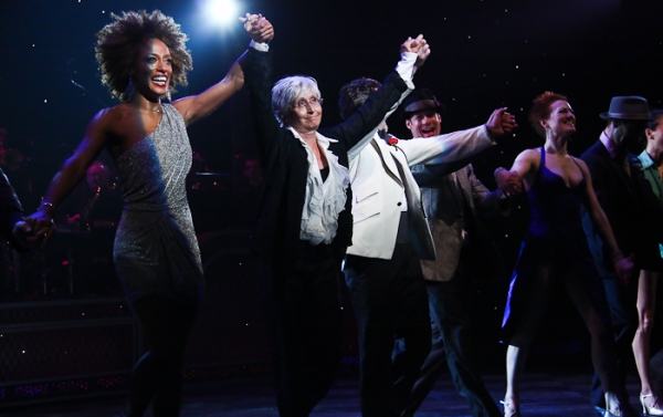 Twyla Tharp and The Cast of Come Fly Away Photo