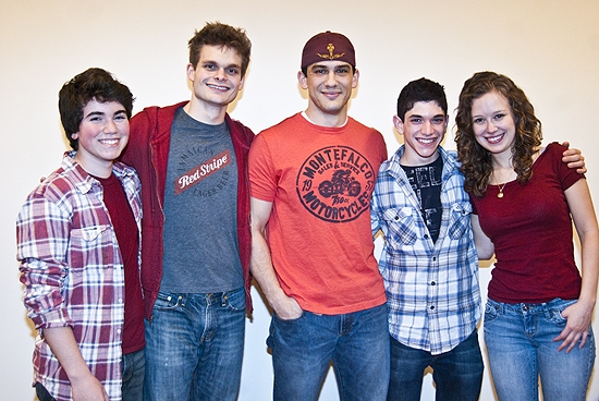 Photo Coverage: BURNT PART BOYS Meets the Press Image