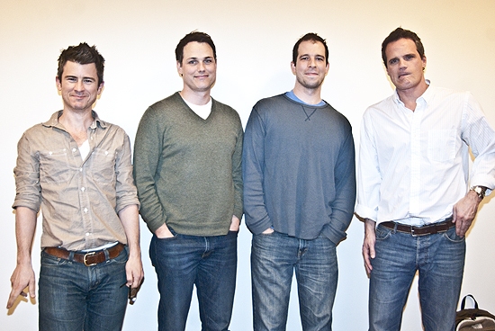 Photo Coverage: BURNT PART BOYS Meets the Press Image