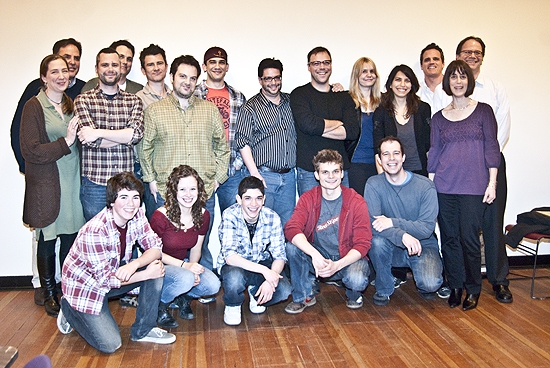 Photo Coverage: BURNT PART BOYS Meets the Press Image