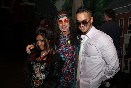 Snookie, Mayor Michael Bloomberg and Mike "The Situation" Sorrentino Photo