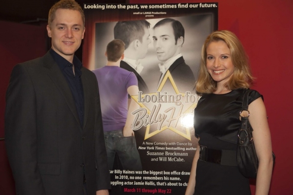 Photo Flash: LOOKING FOR BILLY HAINES Opening Night! Image