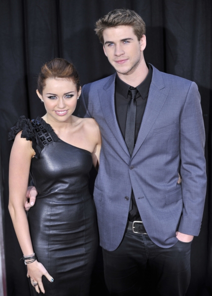 Miley Cyrus and Liam Hemsworth Photo