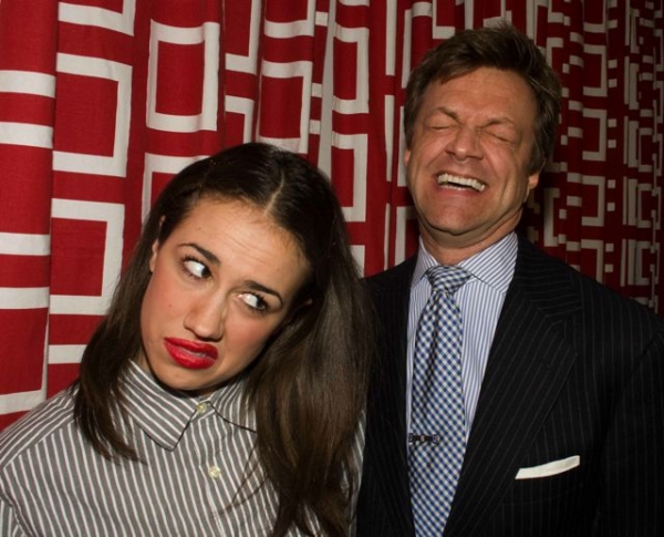 Backstage with Miranda Sings and Jim Caruso Photo