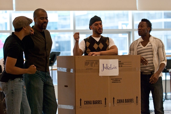 Photo Coverage: Paper Mill Playhouse's Smokey Joe's Cafe in Rehearsal 