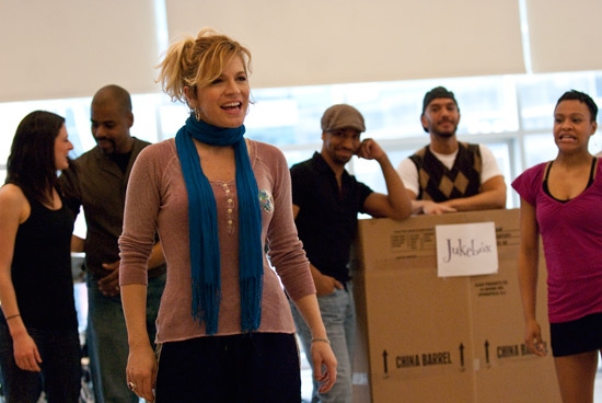 Photo Coverage: Paper Mill Playhouse's Smokey Joe's Cafe in Rehearsal Image