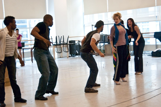 Photo Coverage: Paper Mill Playhouse's Smokey Joe's Cafe in Rehearsal Image