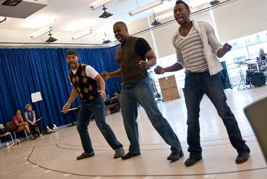 Photo Coverage: Paper Mill Playhouse's Smokey Joe's Cafe in Rehearsal Image