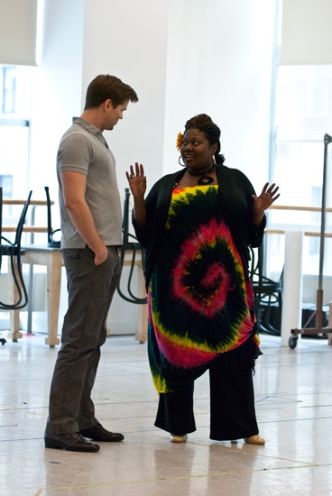 Photo Coverage: Paper Mill Playhouse's Smokey Joe's Cafe in Rehearsal Image