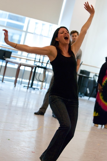 Photo Coverage: Paper Mill Playhouse's Smokey Joe's Cafe in Rehearsal Image