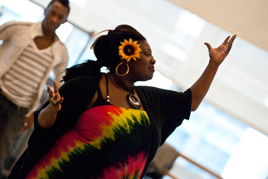 Photo Coverage: Paper Mill Playhouse's Smokey Joe's Cafe in Rehearsal Image