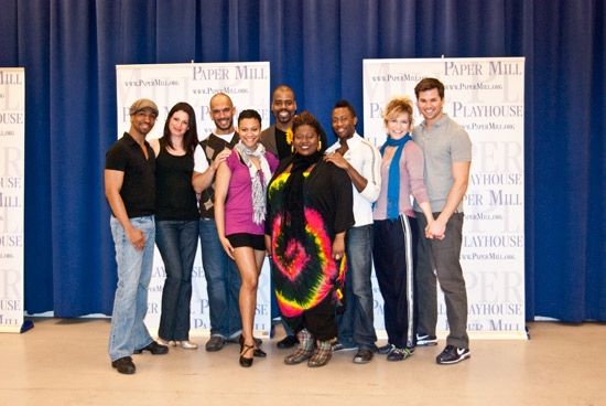 Photo Coverage: Paper Mill Playhouse's Smokey Joe's Cafe in Rehearsal 
