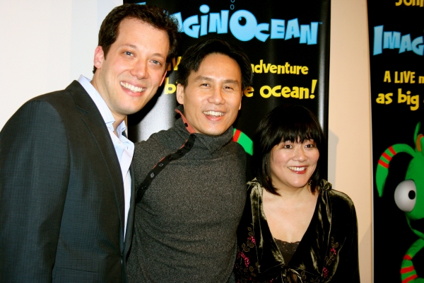 John Tartaglia, B.D. Wong, Ann Harada Photo