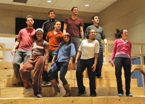 Photo Flash: Kansas City Rep's VENICE in Rehearsal 