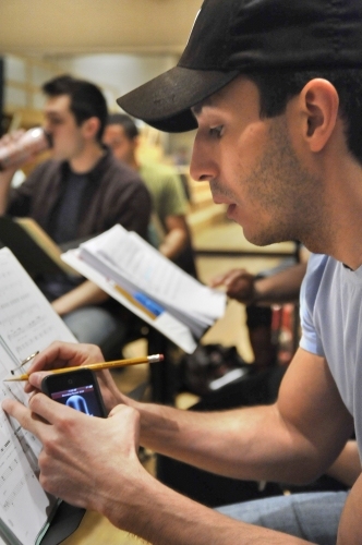 Photo Flash: Kansas City Rep's VENICE in Rehearsal Image