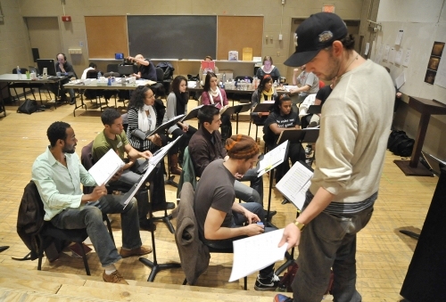 Photo Flash: Kansas City Rep's VENICE in Rehearsal 