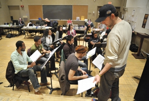 Photo Flash: Kansas City Rep's VENICE in Rehearsal Image