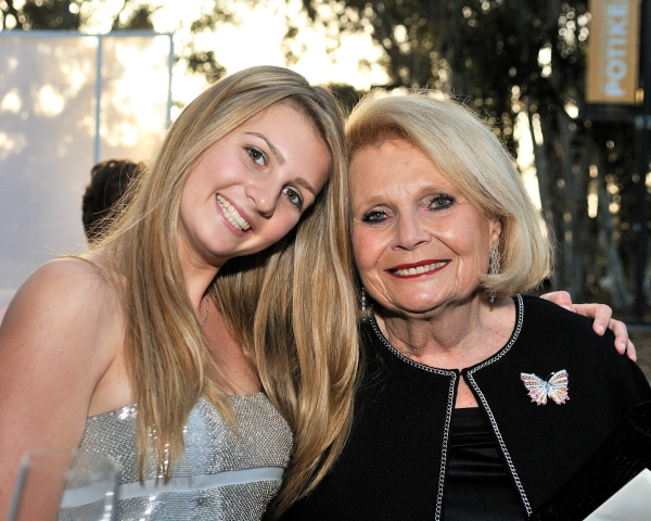 Lindsey Jacobs with her grandmother, Honoree and Playhouse Trustee Joan Jacobs Photo