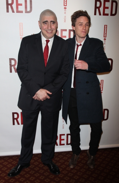 Alfred Molina and Eddie Redmayne Photo