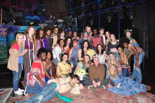 Photo Coverage: HAIR Celebrates 1 Year on Broadway Image