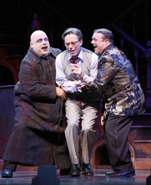 Kevin Chamberlin, Terrence Mann and Nathan Lane Photo