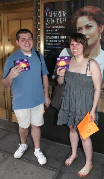 BroadwayWorld Contest Winner, Matt Corridoni and Taylor Kurpiel Photo