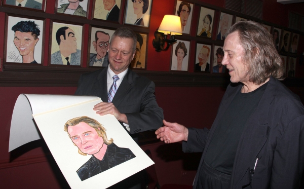 Photo Coverage: Sardi's Honors Christopher Walken with Portrait 